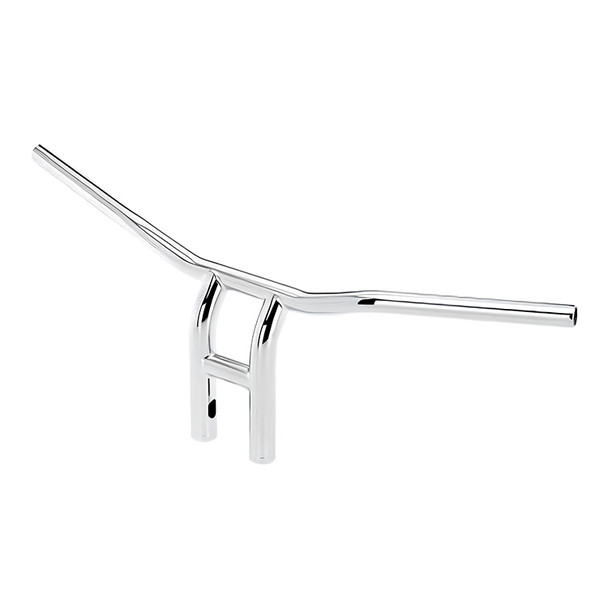 Biltwell - Tyson XL Pullback 14" Handlebars- Chrome/ Slotted (Open Box)
