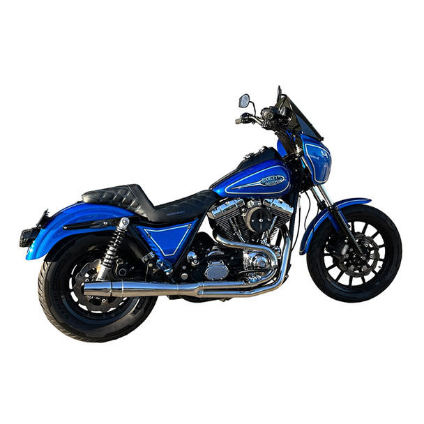 Thunderheader - Chrome Exhaust w/Center Controls fits '87–'00 FXR Models Thunderheader - Chrome Exhaust w/Center Controls fits '87–'00 FXR Models