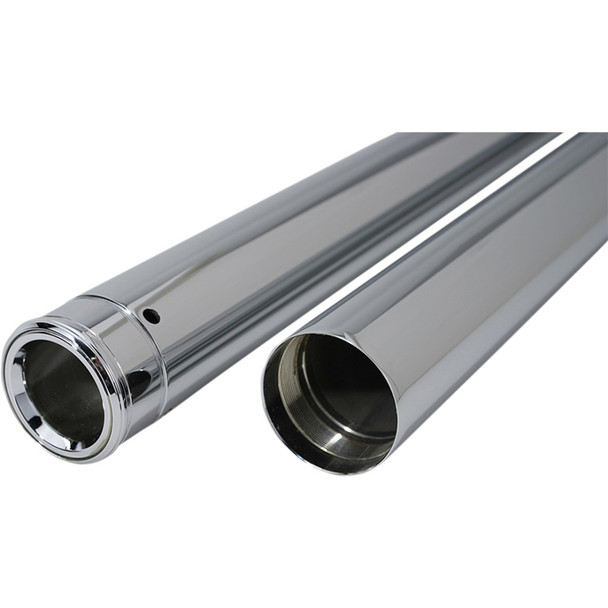 Custom Cycle Engineering - 41 mm Ultra Chrome Fork Tubes fits 'L84-'99 Softail, '85-'86 FXWG, '93-'98 FXDWG, '85-'96 Touring Models (OEM #45827-84, 45417-84)