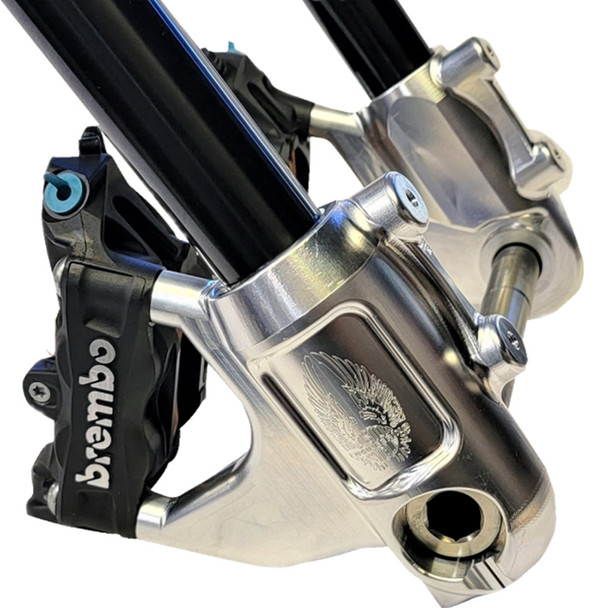 Custom Cycle Engineering - Radial Brake Caliper Brackets fits '18-'23 FXFB/​FXFBS/​FXLRS/​FXLRST Models
