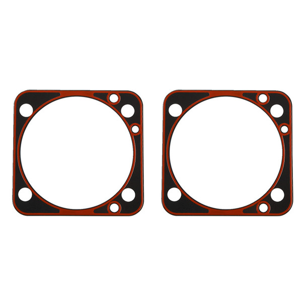 James Gasket - 4.000" S&S Cylinders Front/Rear Metal Base Gasket fits '84-'99 Evolution Models (OEM #16777-96)