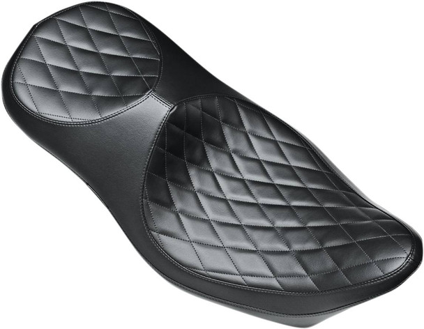 Le Pera - Black Diamond Super Villain Seat fits '08-'24 Touring Models (Except '23 FLHXSE/​FLTRXSE)