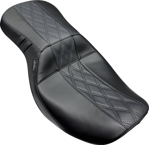 Le Pera - GT2 Inlay Outcast Seat without Backrest fits '24 FLHX/​FLTRX/​FLTRXSTSE, '23-'24 FLHXSE/​FLTRXSE Models