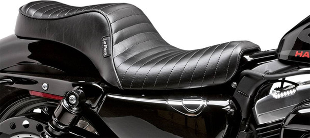 Le Pera - LK-026PT - Cherokee Seat - Pleated - Black - XL '04-'22