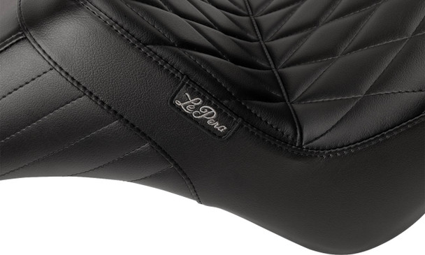 Le Pera - LYF-590DM - Kickflip Seat - Diamond - Black - Softail '18-'23