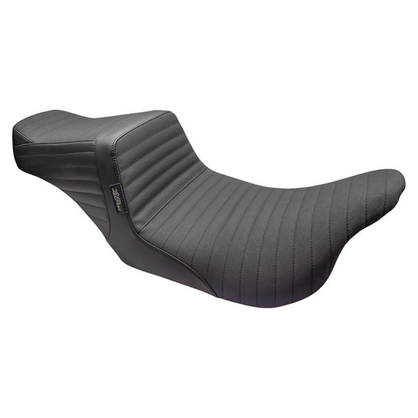 Le Pera - Black Tailwhip Seat w/ Grip Tape fits '08-'24 Touring Models (Except '23 FLHXSE/​FLTRXSE)