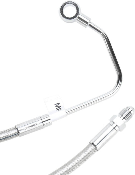 Magnum Shielding - 57011 - Mid Brake Line - ABS - Polished Stainless