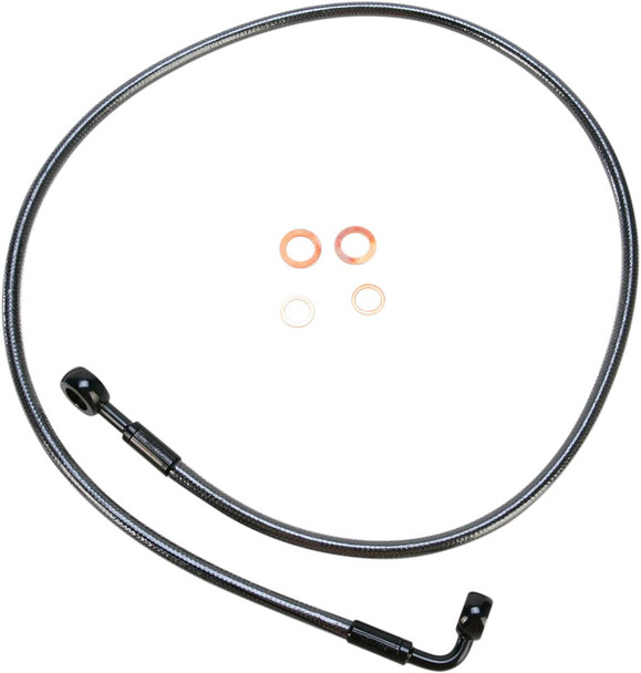Magnum Shielding - 46442SW - Brake Line - 180/90° - 42" - Black Pearl
