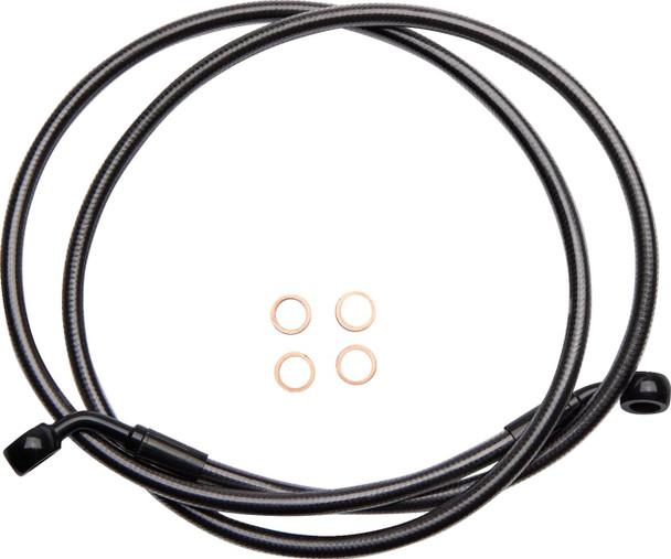 Magnum Shielding - 46854SW - Brake Line - 35/60° - 54" - Black Pearl