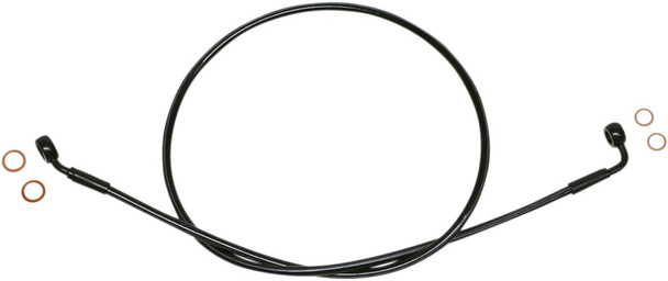 Magnum Shielding - SBB0601-54 - Brake Line - EZ Align - Stainless Steel - Black