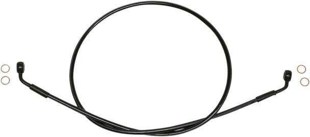 Magnum Shielding - SBB0606-46 - Brake Line - EZ Align - Stainless Steel - Black