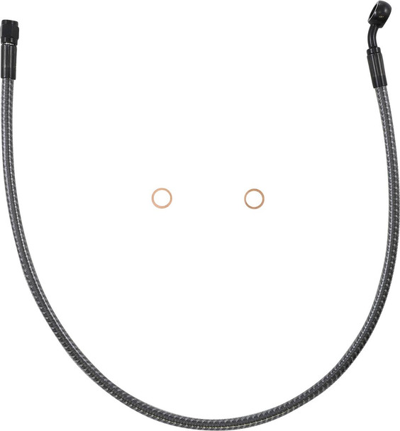 Magnum Shielding - AS77126 - Brake Line - Front - 10 mm - 35° - 26" - KARBONFIBR