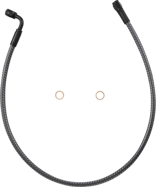 Magnum Shielding - AS77226 - Brake Line - Front - 10 mm - 90° - 26" - KARBONFIBR