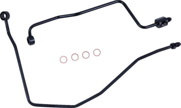 Magnum Shielding - AS4624 - Brake Line Kit - MC to HCU - Rear - Black Pearl