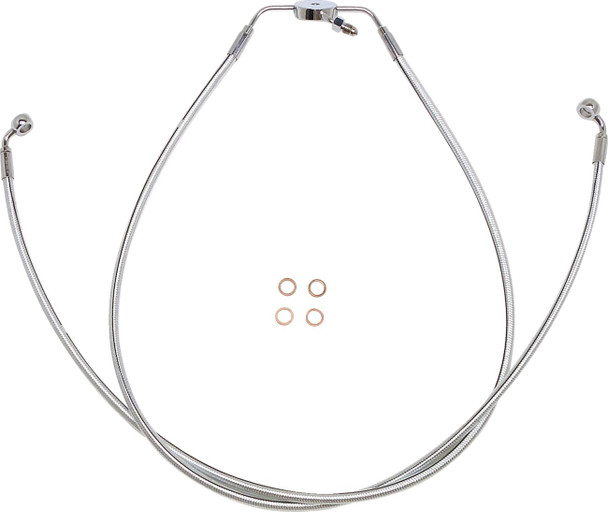 Magnum Shielding - 37024 - Lower Brake Line - Sterling Chromite II