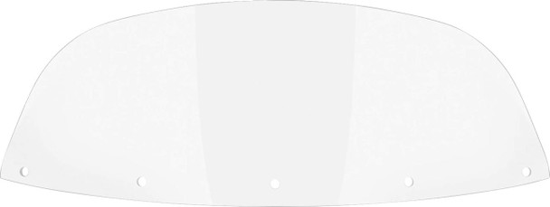 Memphis Shades - MEP8040 - Windshield - 7" - Clear- '86-'95 FLHT