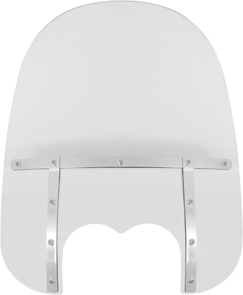 Memphis Shades - MEM6530 - Fats Windshield - 21" - Clear - FXDF