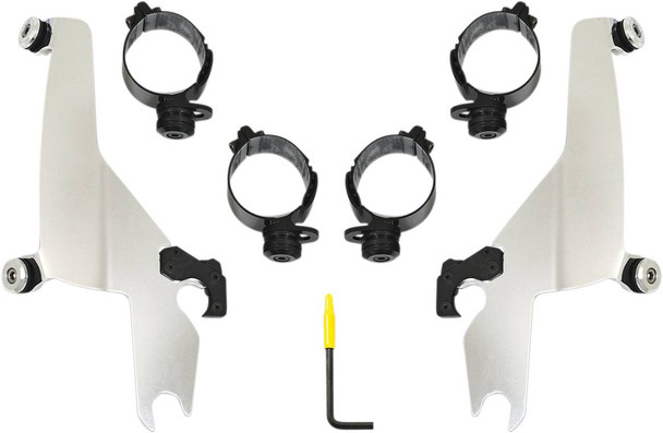 Memphis Shades - MEK2047 - Sportshield Trigger-Lock Mounting Kit - Polished - FLSB