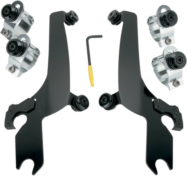 Memphis Shades - MEB8920 - Sportshield Trigger-Lock Mounting Kit - Black - Wide