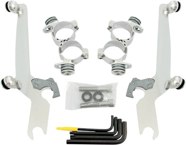 Memphis Shades - MEK1985 - Sportshield Trigger-Lock Mounting Kit - Polished - XL48
