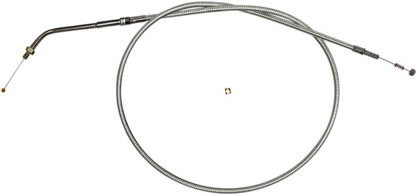Magnum Shielding - 3410 - Sterling Chromite II® Braided Idle Cable for Harley-Davidson - 32-1/2"
