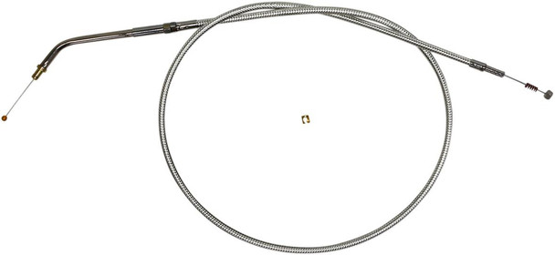 Magnum Shielding - 3420 - Sterling Chromite II® Braided Idle Cable for Harley-Davidson - 32-1/2"