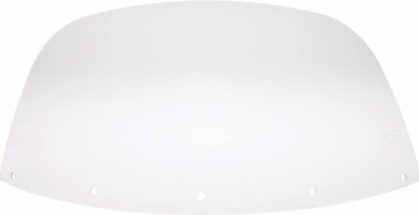 Memphis Shades - MEP8010 - Windshield - 9" - Clear - '86-'95 FLHT
