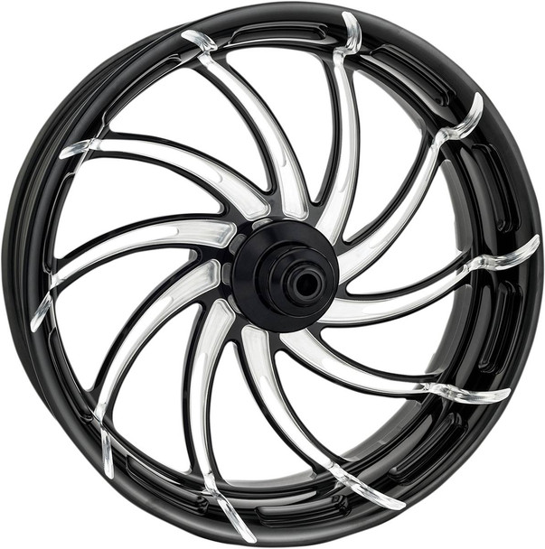 Performance Machine (Pm) - 1204-7106R-SUPAJ-BMP - Wheel - Supra - Front - Dual Disc/with ABS - Platinum Cut™ - 21x3.5 - '08+ FL
