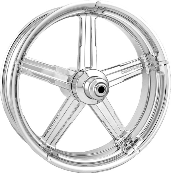 Performance Machine (Pm) - 1202-7106R-FRMAJ-CH - Wheel - Formula - Front - Dual Disc/without ABS - Chrome - 21x3.5 - '08+ FL