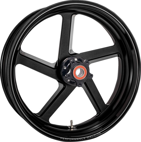Performance Machine (Pm) - 1204-7706R-PROAP-SMB - Wheel - Pro-Am Race - Front - Dual Disc/with ABS - Black Ops™ - 17x3.5