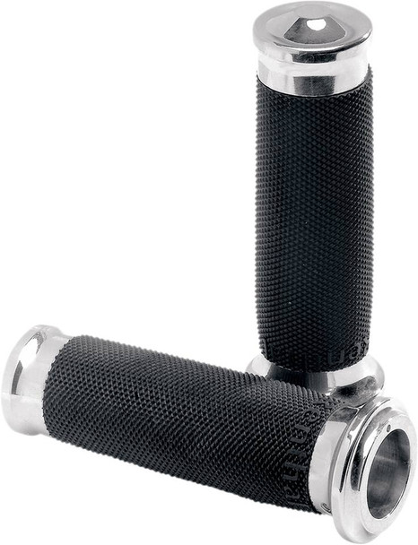 Performance Machine (Pm) - 0063-2020-CH - Contour Renthal Wrapped Grips - Chrome