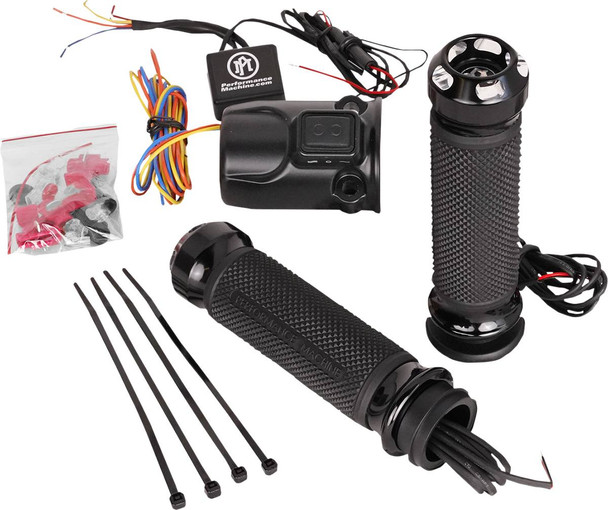 Performance Machine (Pm) - 0063-2095-BM - Apex Heated Grips - FLTRX - Contrast Cut
