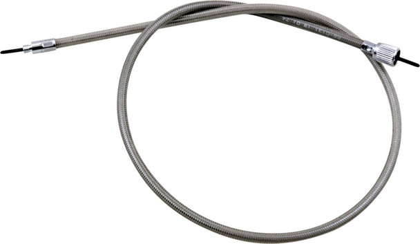 Motion Pro - 66-0131 - Armor Coat Braided Stainless Steel Speedometer Cable for Harley-Davidson - 35"