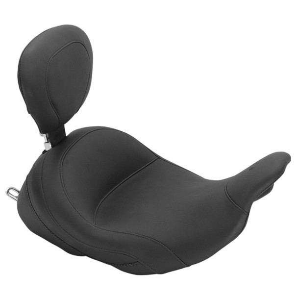 Mustang - Lowdown Vintage Seat fits '09-'21 FLHT/​FLHR/​FLTR/​FLHX Models