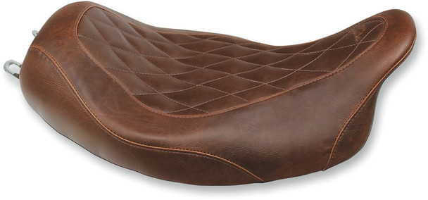 Mustang - 76722 - Seat - Wide Tripper™ Solo - without Backrest - Diamond - Brown