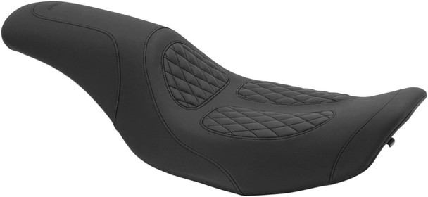 Mustang - 76980 - Fastback Perewitz Seat - FLHR '97-'07