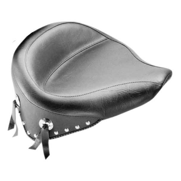 Mustang - Wide Solo Seat fits '07-'15 FLSTC, '00-'07 FLSTS/C Models