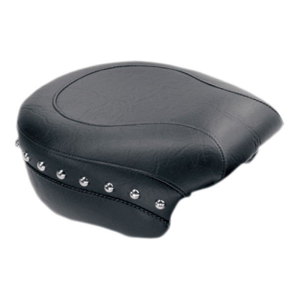 Mustang - Black Wide Rear Seat fits '04-'22 Sportster W/ 3.3 Gal Tank (Except RH Sportster)