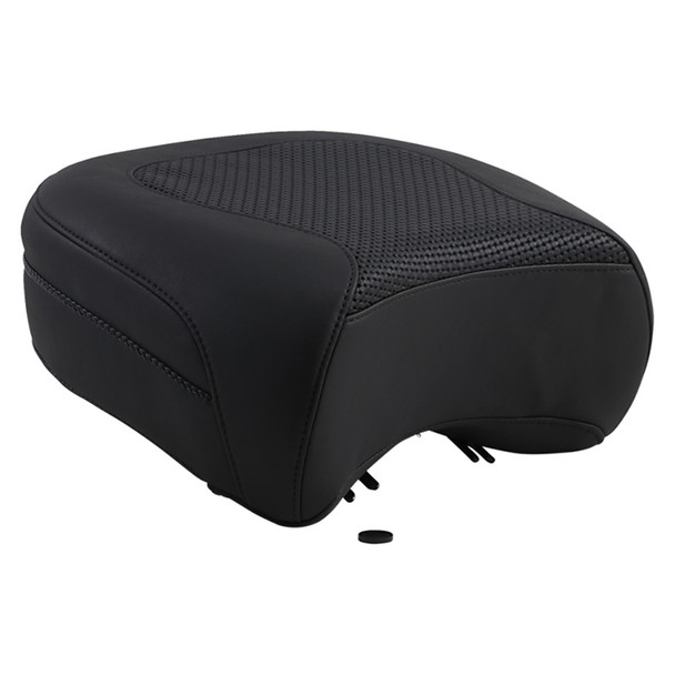 Mustang - Rear Textured Police Air Ride Seat fits '99-'07 FLHR, '06-'07 FLHX Models