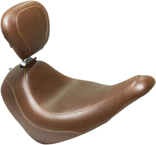 Mustang - 83037 - Wide Tripper™ Seat - with Driver's Backrest - Brown