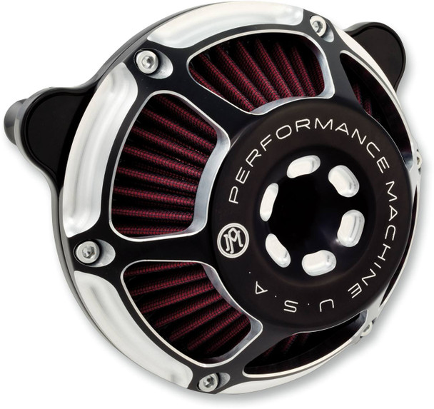 Performance Machine (Pm) - Contrast Cut™ Max HP Air Cleaner Kit fits '24 Harley M8 Gen 2 FLHX/​FLTRX/​FLTRXSTSE, '23-'24 FLHXSE/​FLTRXSE Models
