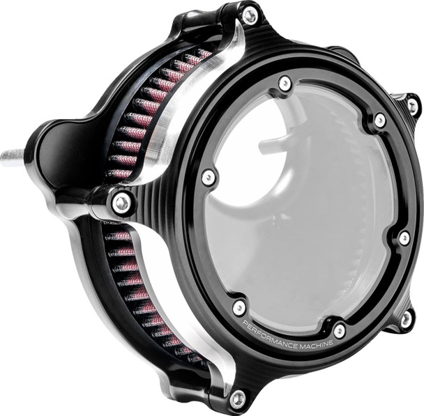 Performance Machine (Pm) - Contrast Cut™ Vision Air Cleaner Kit fits '24 Harley M8 Gen 2 FLHX/​FLTRX/​FLTRXSTSE, '23-'24 FLHXSE/​FLTRXSE Models