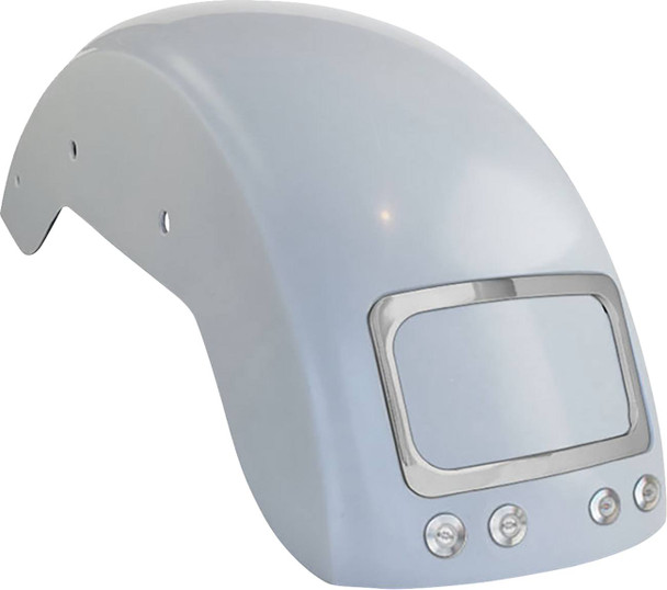 Paul Yaffe Bagger Nation - CRF-M8ST-LR-TB-C - The Fix Rear Fender - Chrome Frame Plate - Thunder Bolts - M8 Softail®