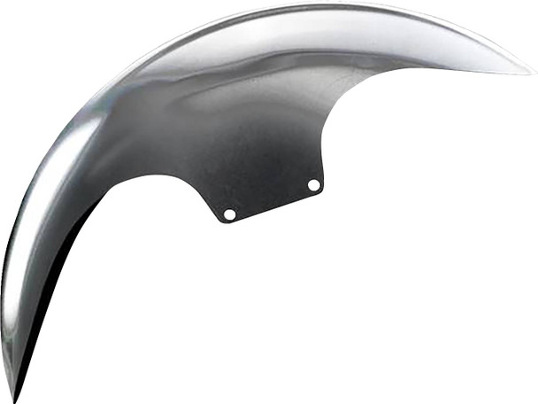 Paul Yaffe Bagger Nation - PYO:CAFE-21-14L-B - Cafe Front Fender - 21" - Black Adaptors