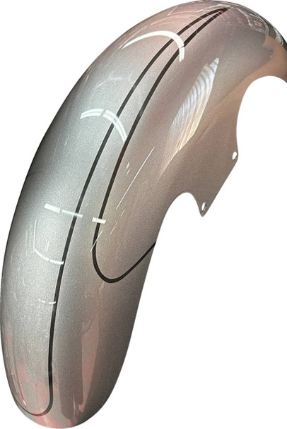 Paul Yaffe Bagger Nation - PYO:DEI-OEM-23CVO-B - DEI Front Fender - OEM - 19" Wheel - With Black Adapters