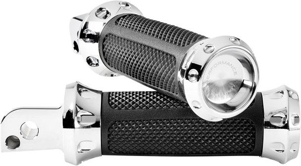 Performance Machine (Pm) - 0035-1245M-CH - Over Drive Footpeg - M8 - Passenger - Chrome