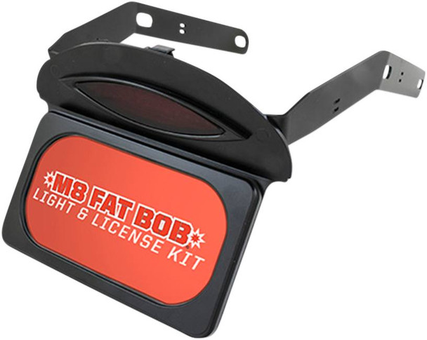 Paul Yaffe Bagger Nation - PYO:LPF-M8FB-SB - License Plate Relocation Kit