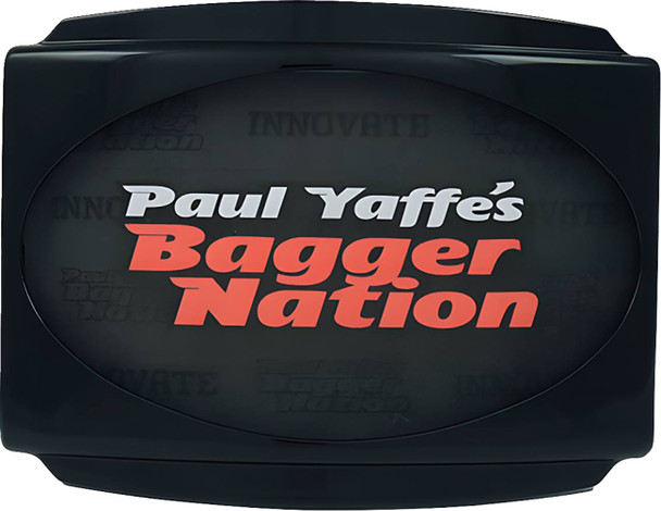 Paul Yaffe Bagger Nation - PYO:USLP3-B-23L - License Plate Frame - Black