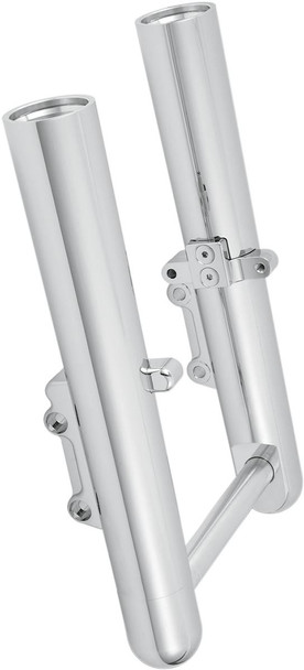 Arlen Ness - 06-503 - Fork Legs - Chrome - Smooth - Dual Disc - '00-'07 FLT