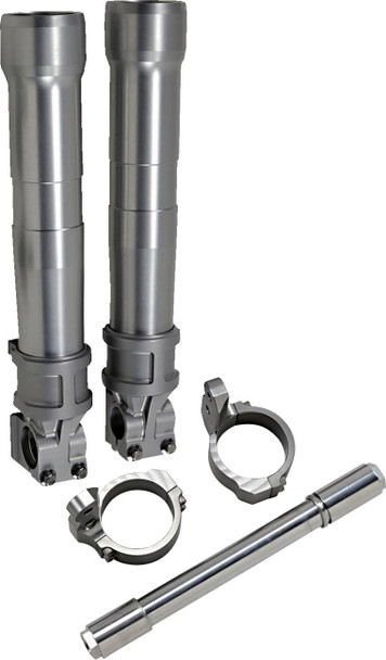 Alloy Art - 49LLFX-1ABS - Fork Legs - 49 mm - Lower - Clear Anodized